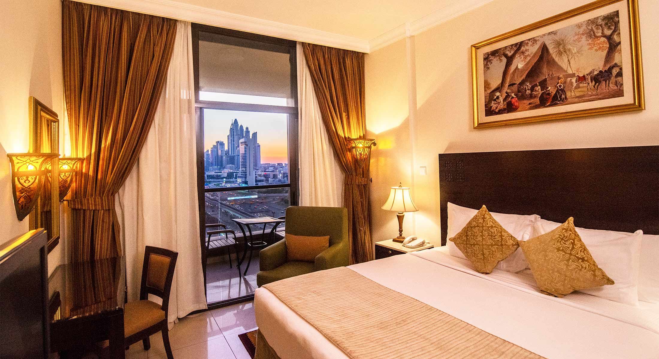 ОДНА СПАЛЬНЯ С ВИДОМ НА ГОРИЗОНТ - Mercure Dubai Barsha Heights -